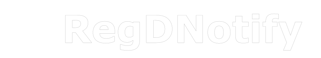 RegDNotify Logo